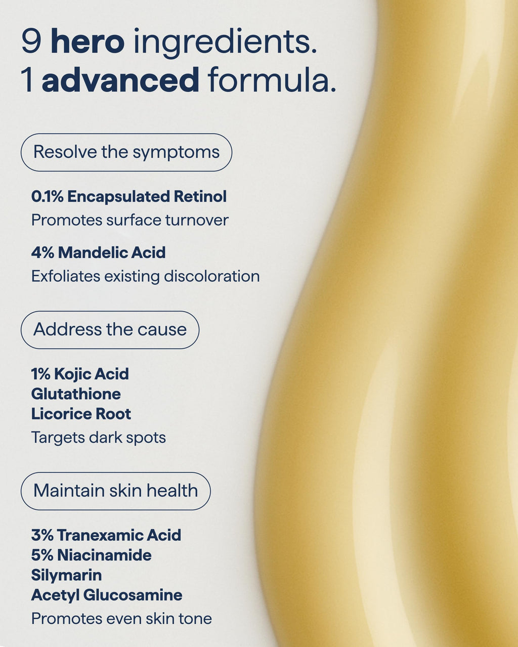 Remedy Science – Remedy for Dark Spots, Advanced Night Treatment with Retinol & Kojic Acid