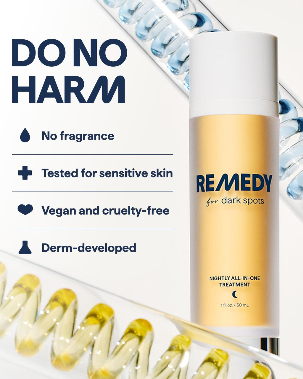 Remedy Science – Remedy for Dark Spots, Advanced Night Treatment with Retinol & Kojic Acid