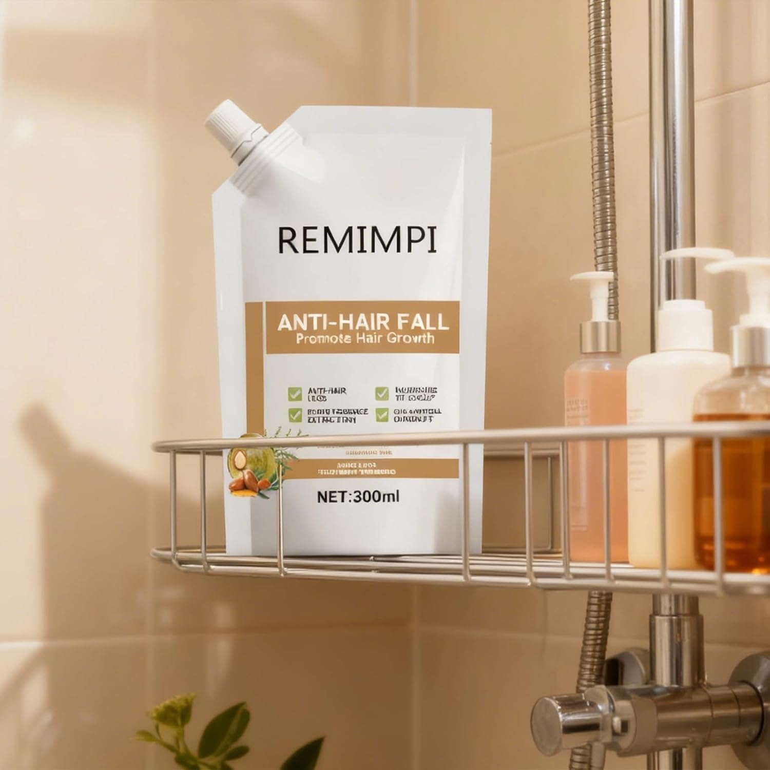 Remimpi Anti Hair Loss Shampoo – Plant-Powered Care for All Hair Types (2Pcs)