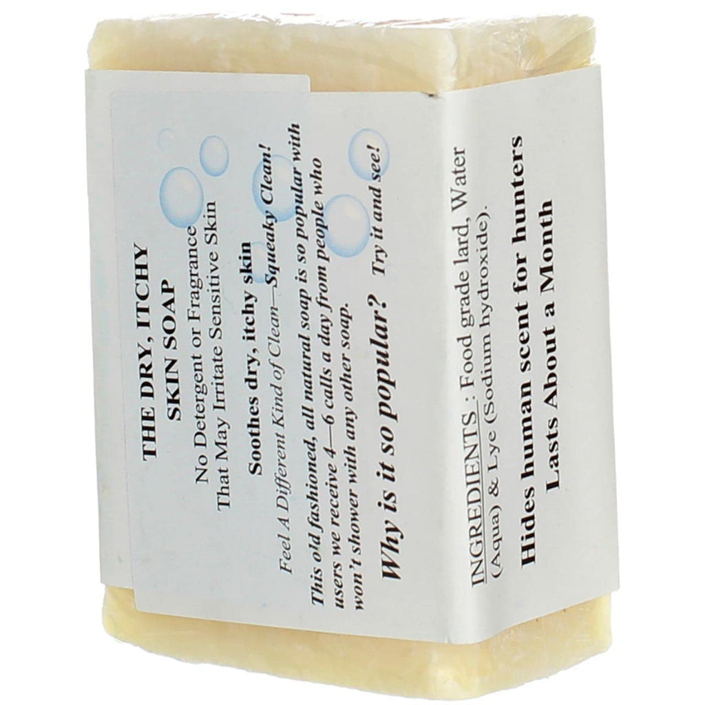 Remwood Grandma's Lye Soap – Four 6+ oz Bars (All-Natural)