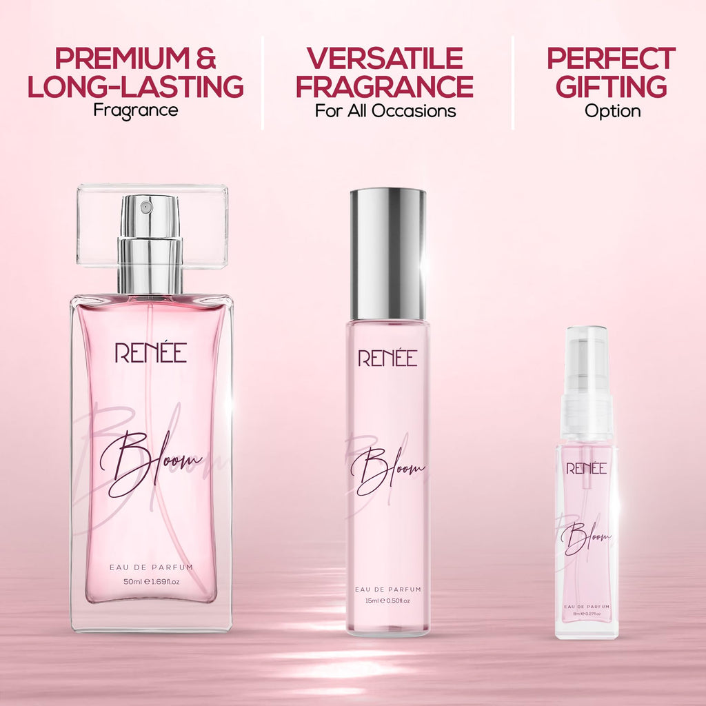RENEE Eau De Parfum Bloom 50ml | Premium Long-Lasting Fragrance for All Occasions