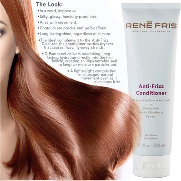 RENEFRIS Anti Frizz Conditioner | Sulfate & Paraben Free, Humidity Control, Silky Shine | 8.5 fl oz