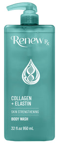 RENEW RX Collagen + Elastin Body Wash – Firming, Hydrating Cleanser (32 oz) | Vegan Skincare