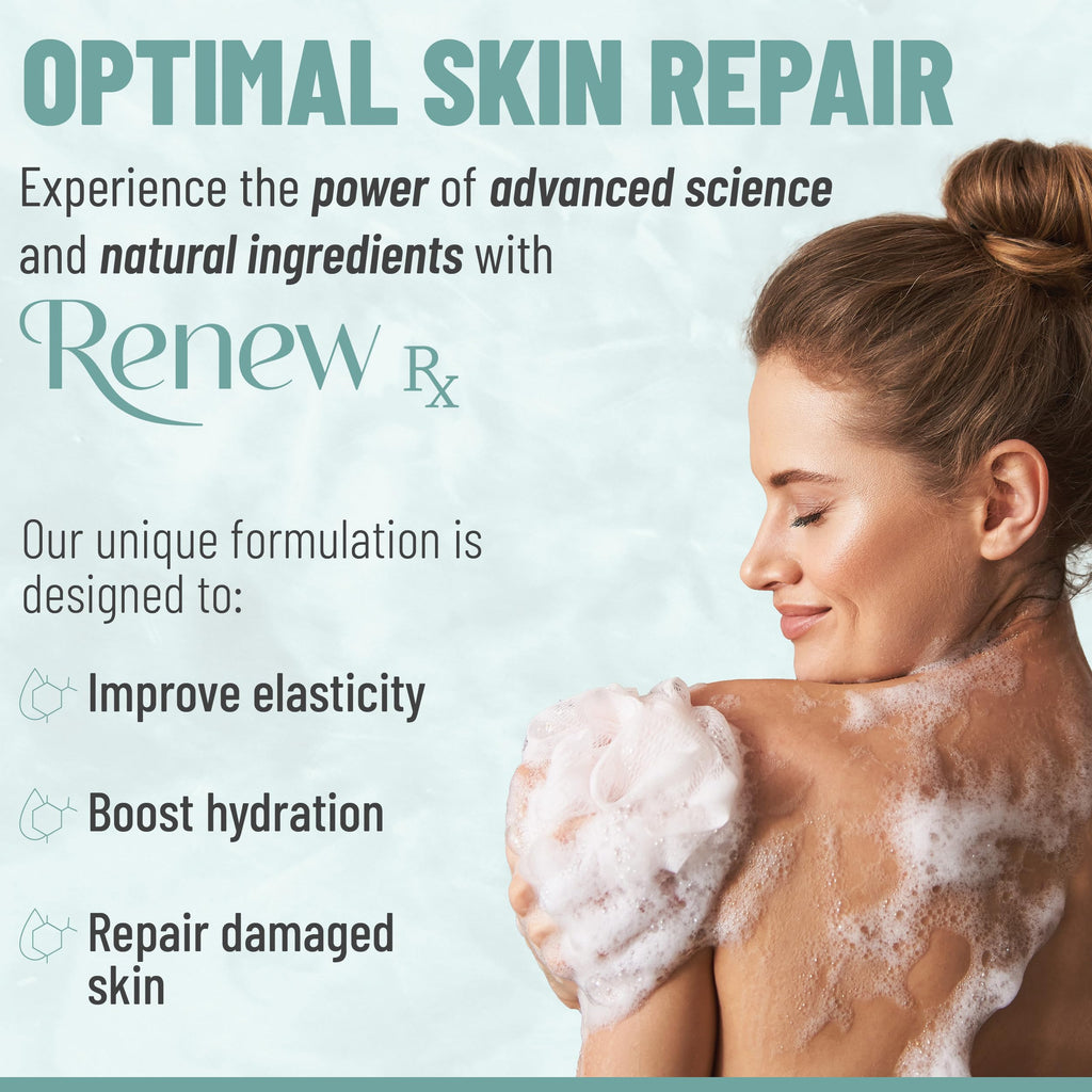 RENEW RX Collagen + Elastin Body Wash – Firming, Hydrating Cleanser (32 oz) | Vegan Skincare