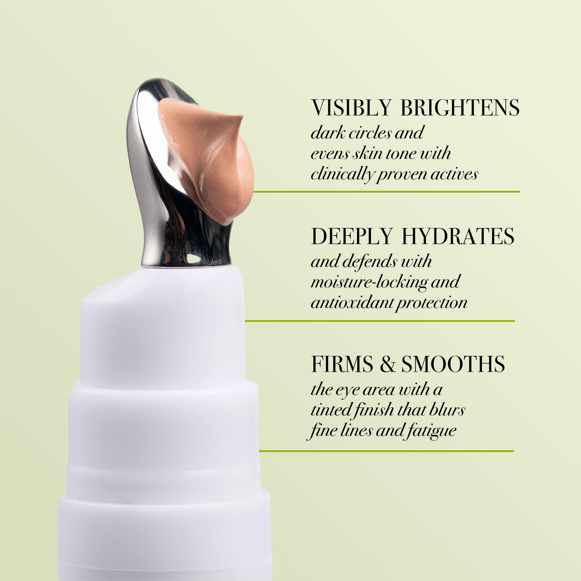 Replenix Anti-Aging Tinted Eye Cream with Hyaluronic Acid