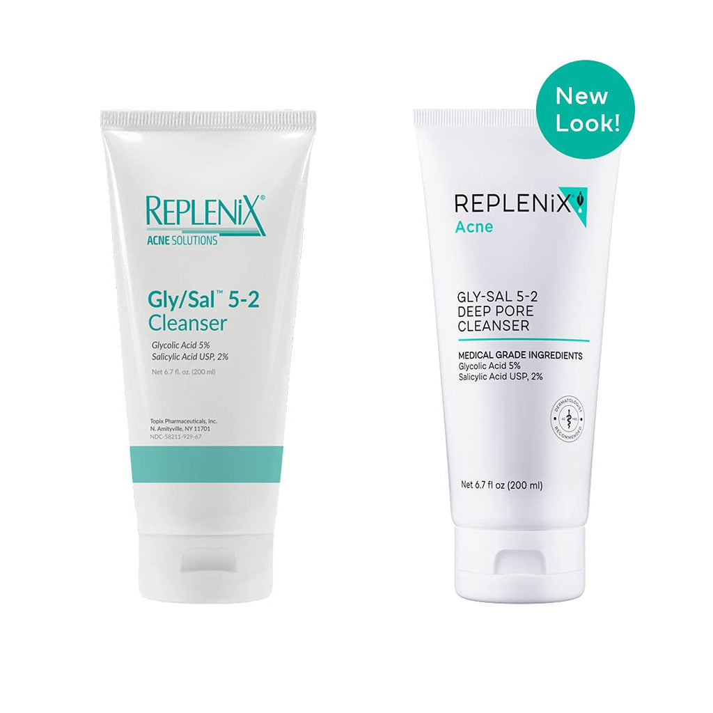Replenix Gly-Sal Deep Pore Acne Face Wash – Dual-Action 5% Glycolic + 2% Salicylic