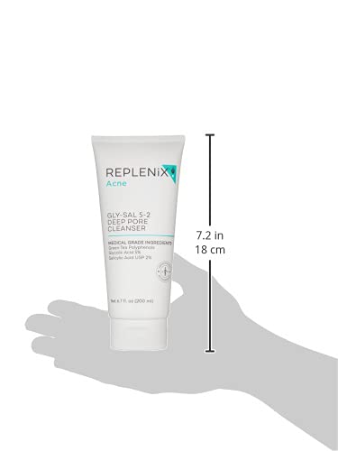 Replenix Gly-Sal Deep Pore Acne Face Wash – Dual-Action 5% Glycolic + 2% Salicylic