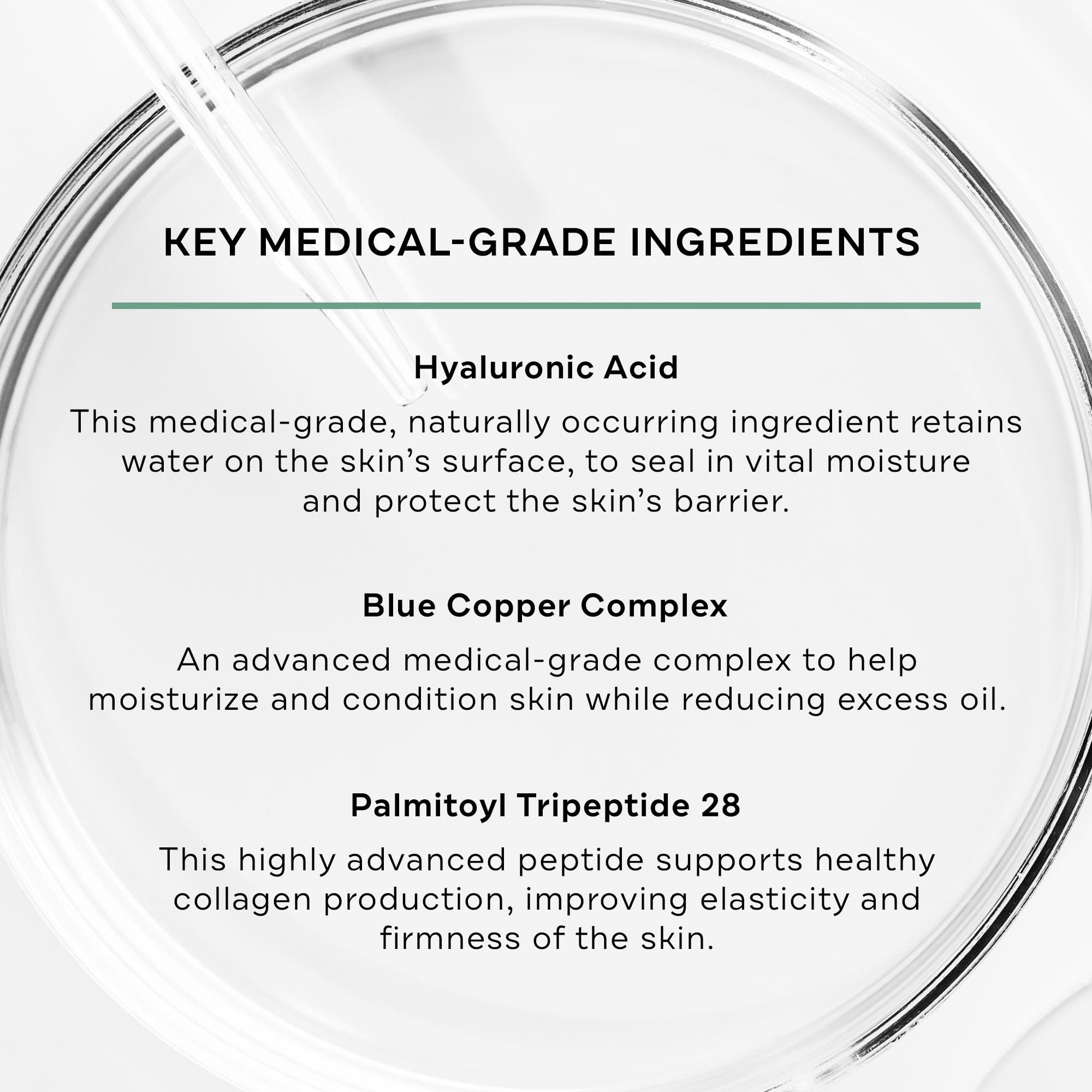 Replenix Pure Hydration Hyaluronic Acid Serum — Medical Grade Hydration, 1 oz