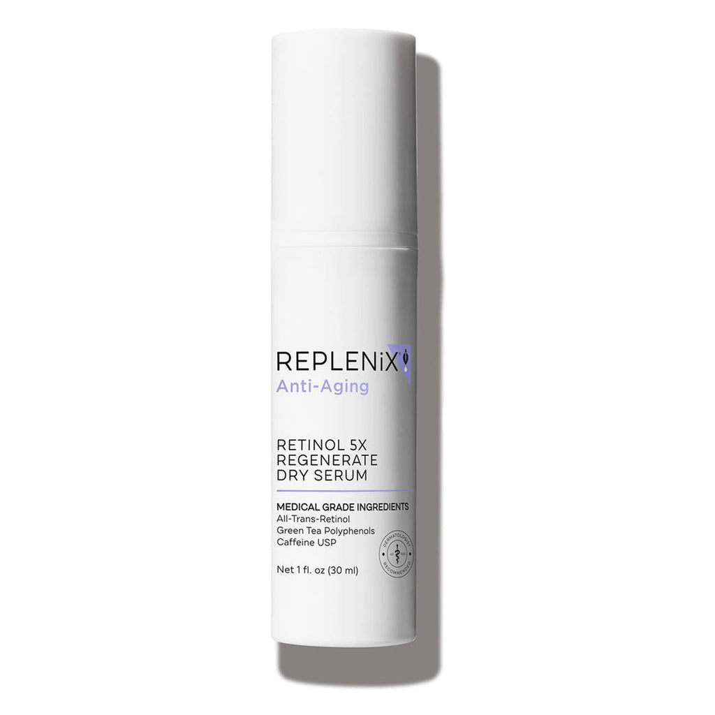 Replenix Retinol 5X Regenerate Dry Serum – Fast-Absorbing Anti-Aging for Mature Skin