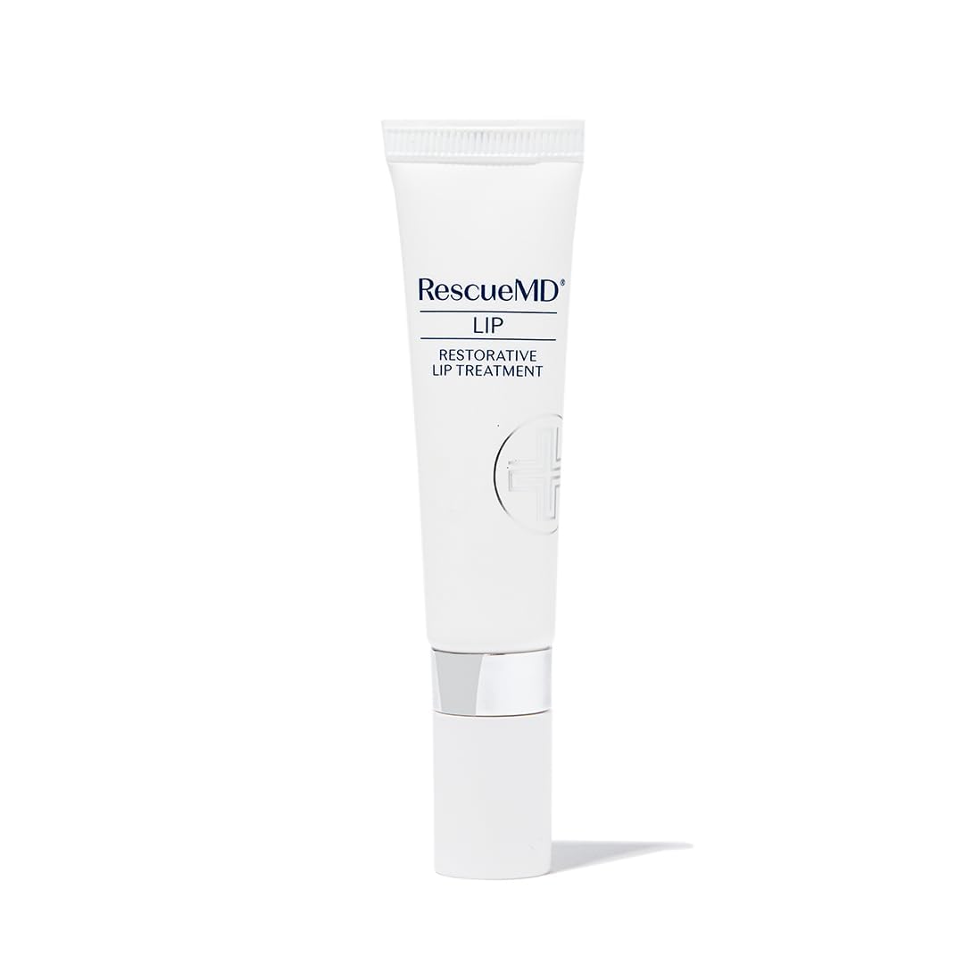 RescueMD Restorative Lip Treatment | Peptide-Powered Hydration & Arnica Repair (12mL)