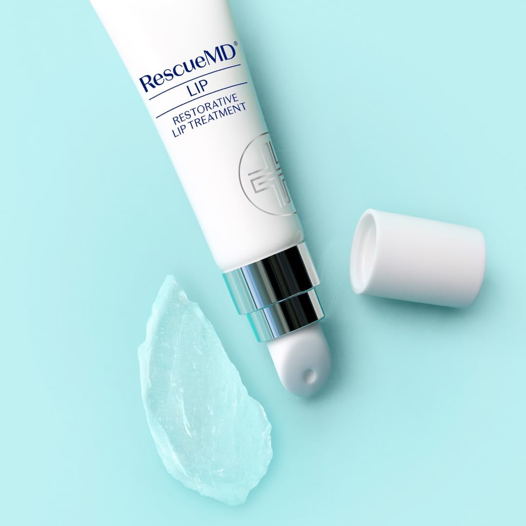RescueMD Restorative Lip Treatment | Peptide-Powered Hydration & Arnica Repair (12mL)