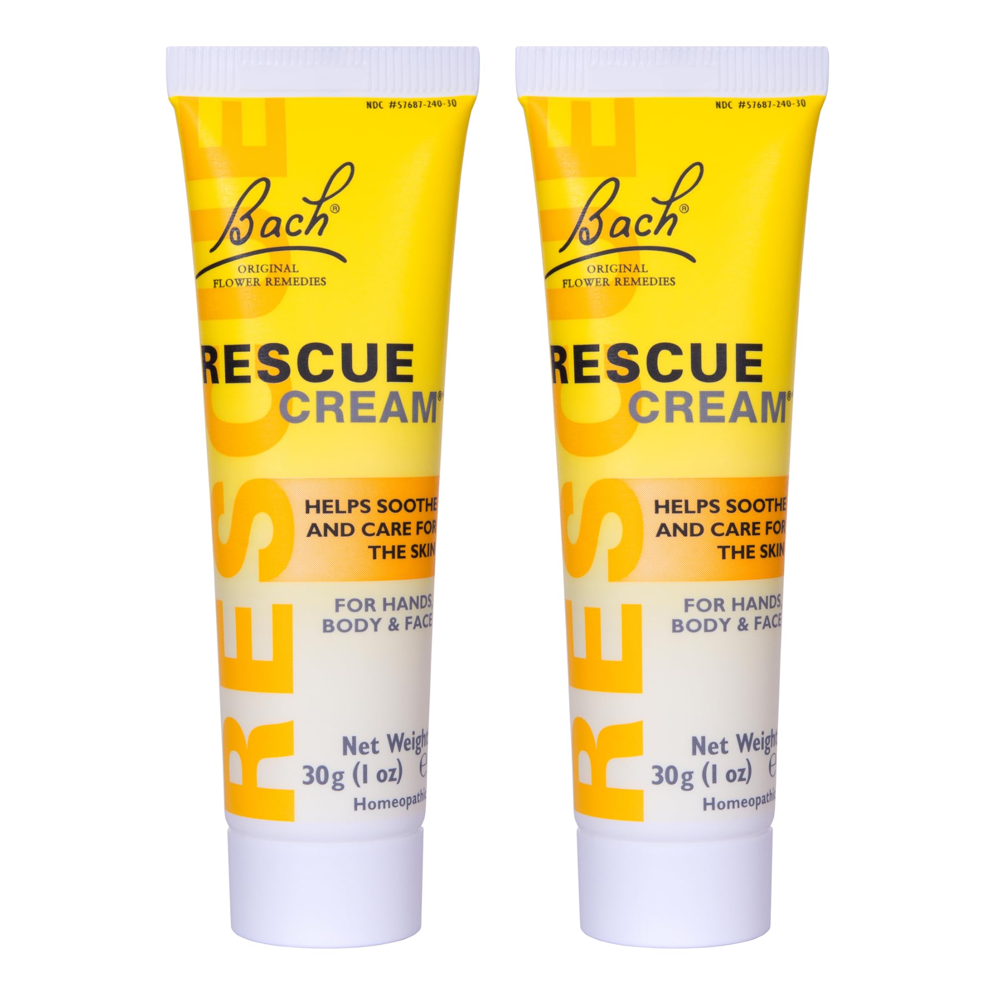 Rescue Remedy Cream 30 g Pack of Two | Nourishing Moisturizer by RESCUE