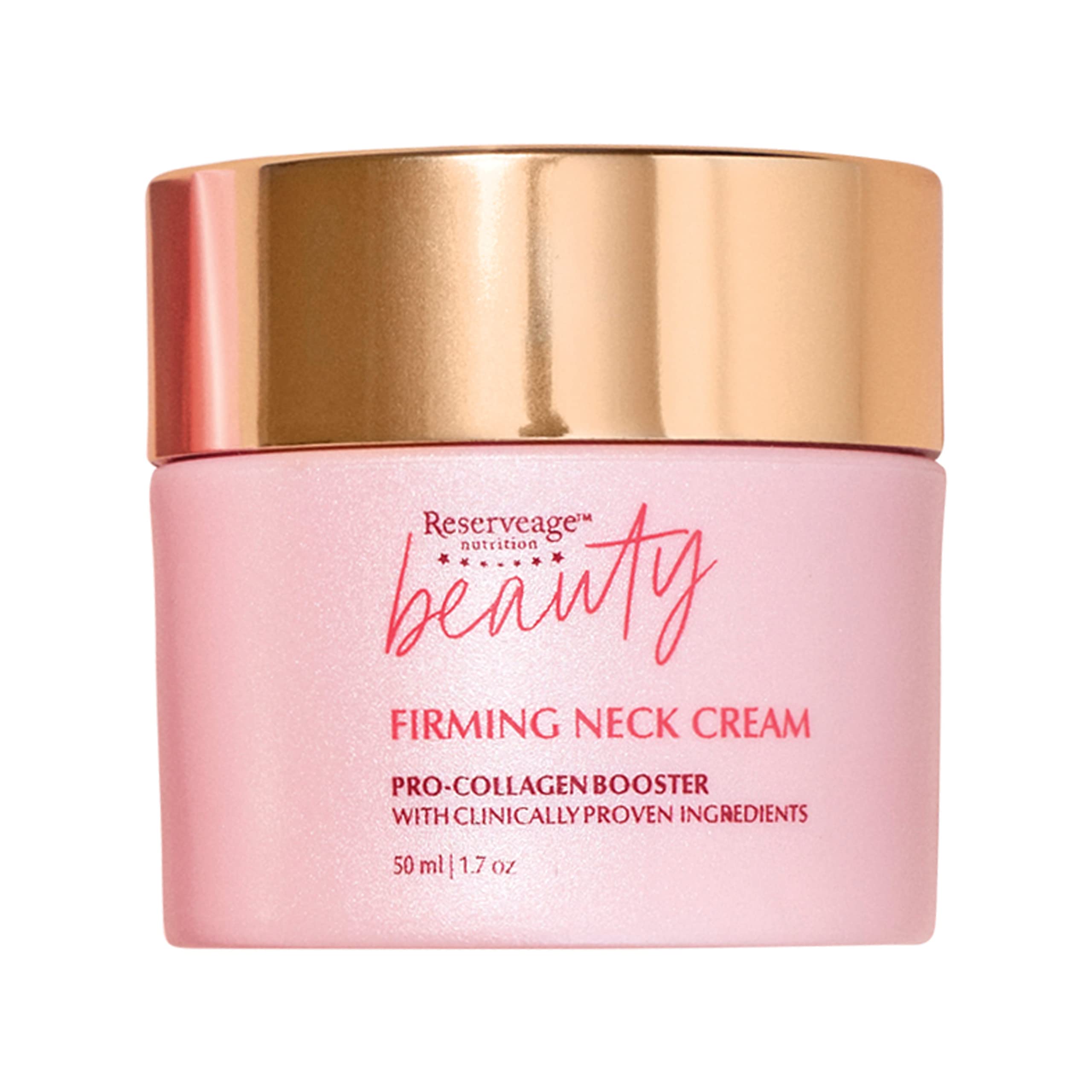 Reserveage Beauty Firming Neck Cream with Pro-Collagen Booster and Copper Peptides – 1.7 oz