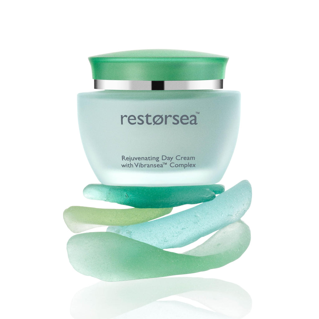 Restorsea Rejuvenating Day Cream – Moisturizer for Normal to Oily Skin with Vibransea Complex – Firms, Brightens & Evens Skin Tone – 1.7 oz