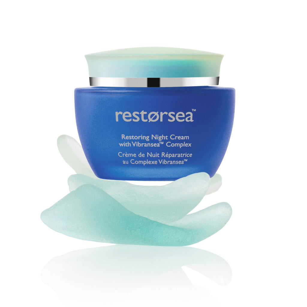 Restorsea Restoring Night Cream – Hydrating, Hypoallergenic Night Cream for Normal to Dry Skin | Vibransea Complex