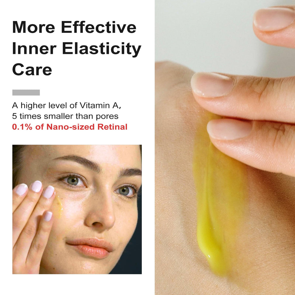 RETINAL SHOT Tightening Booster: Pore Minimizer & Wrinkles Reduction with Retinol 0.1% + Panthenol 1% (2pcs)