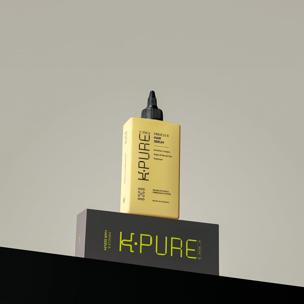 Rev320 Miracle 8 Keratin Hair Serum by K-Pure — Instant Deep Conditioning, Frizz Control, Shine