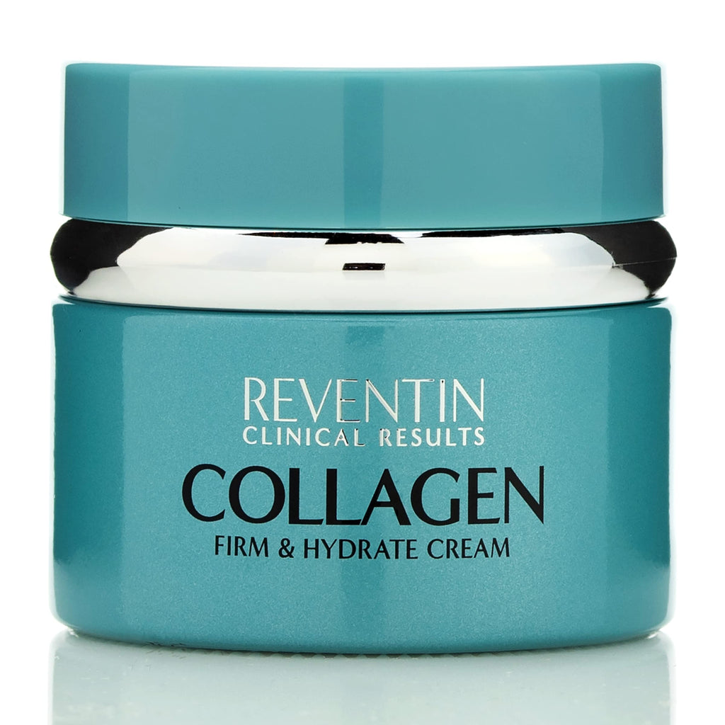 Reventin Clinical Results Firm & Hydrate Collagen Cream – Peptides, Vitamin E & Aloe Moisturizer
