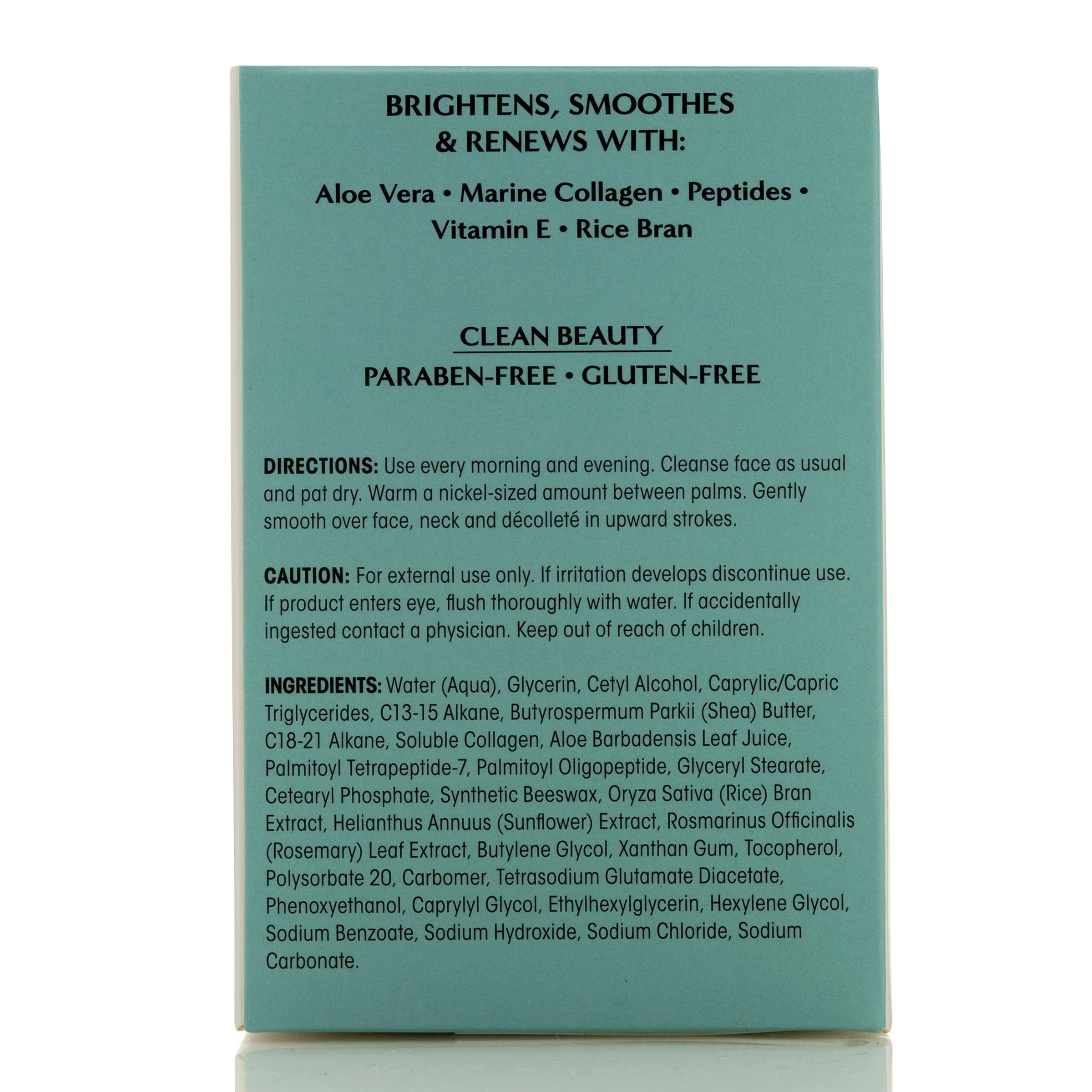 Reventin Clinical Results Firm & Hydrate Collagen Cream – Peptides, Vitamin E & Aloe Moisturizer