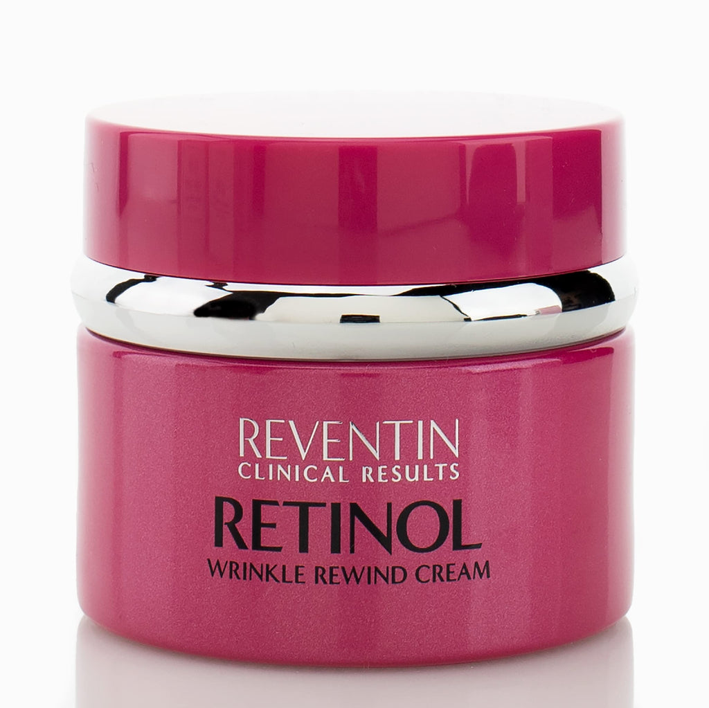 Reventin Clinical Results Retinol Wrinkle Rewind Night Cream – Anti Aging Moisturizer with Aloe Vera, Vitamin E, Niacinamide | 1.5 Fl Oz