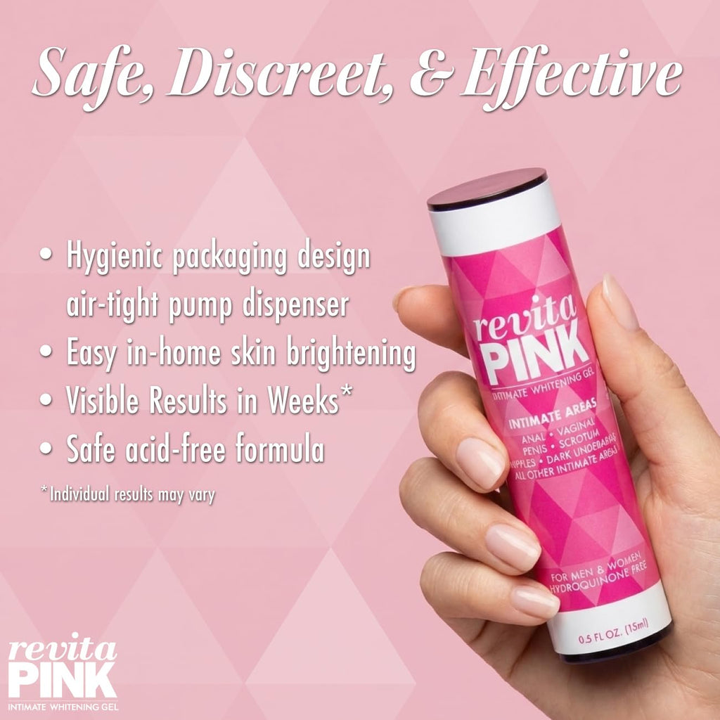 Revita PINK Brightening Cream for Intimate Areas – Underarms & Inner Thighs