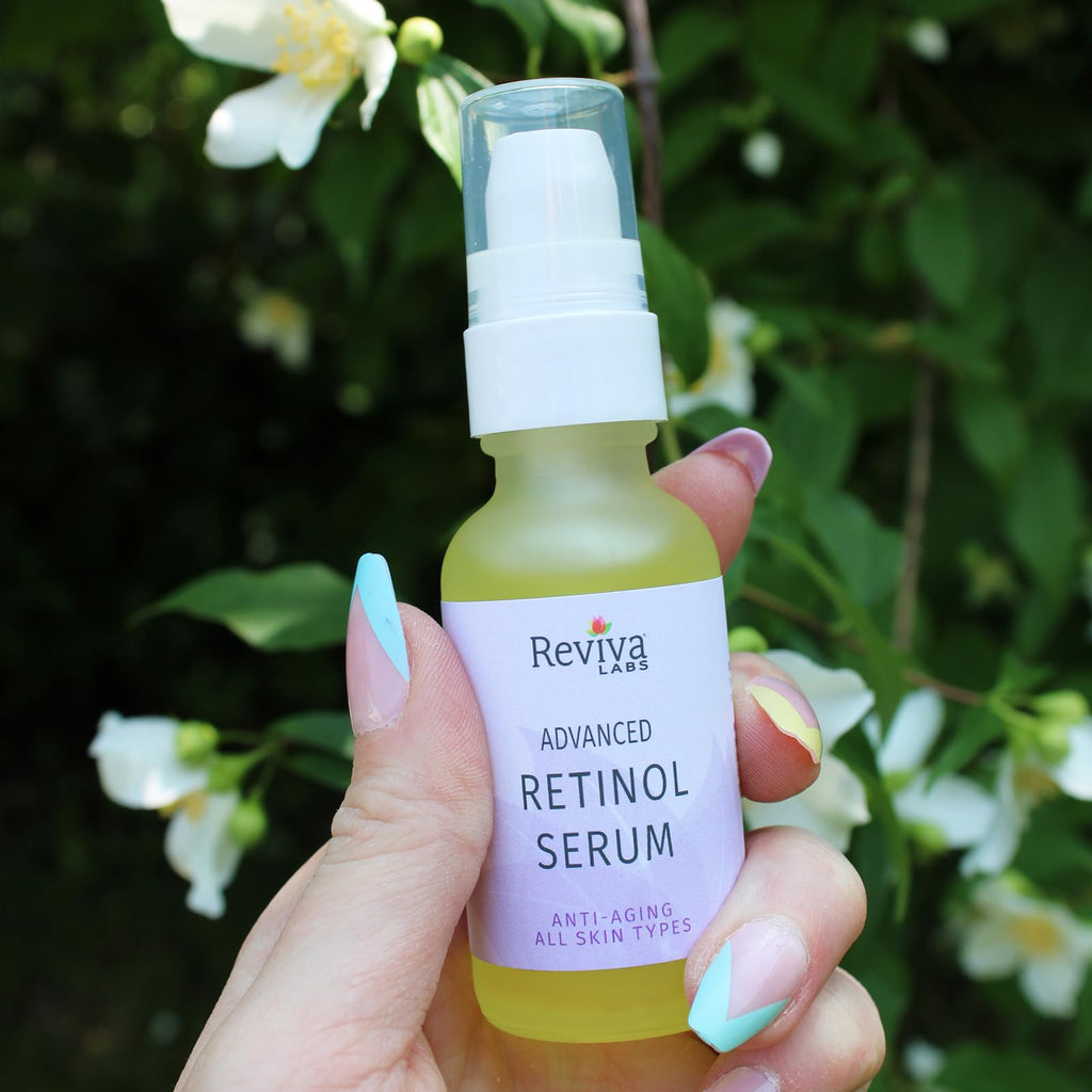 Reviva Labs Advanced Retinol Serum – 0.1% Retinol for Radiant, Youthful Skin