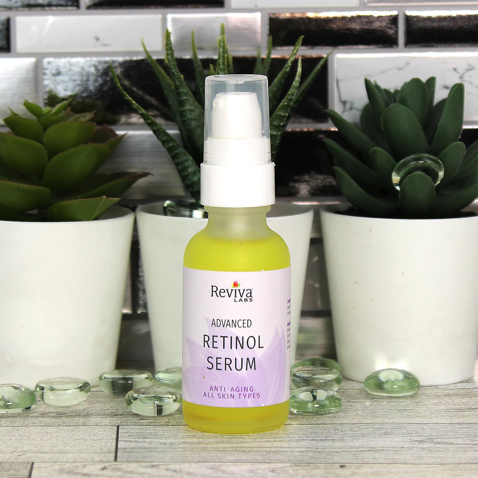 Reviva Labs Advanced Retinol Serum – 0.1% Retinol for Radiant, Youthful Skin