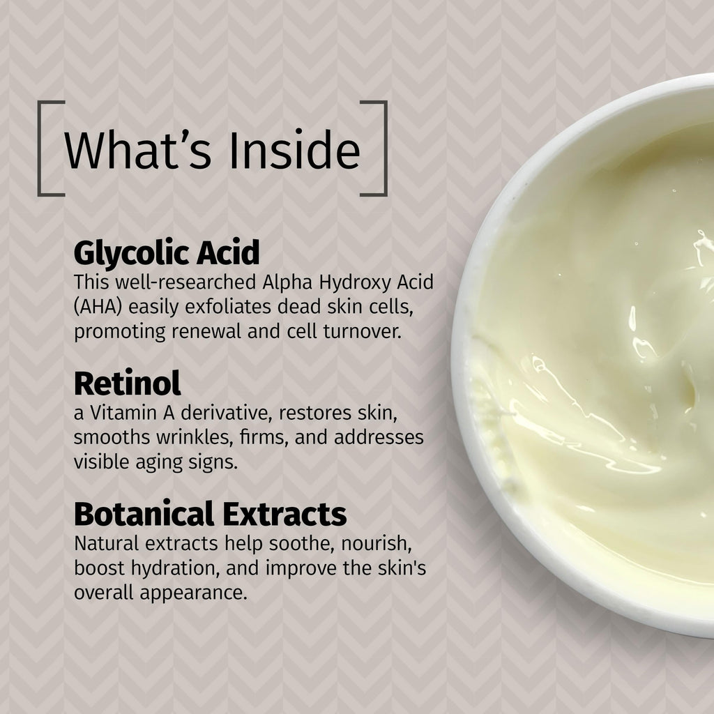 Reviva Labs 10% Glycolic Acid Creme – Daily Moisturizer & Mild Exfoliant