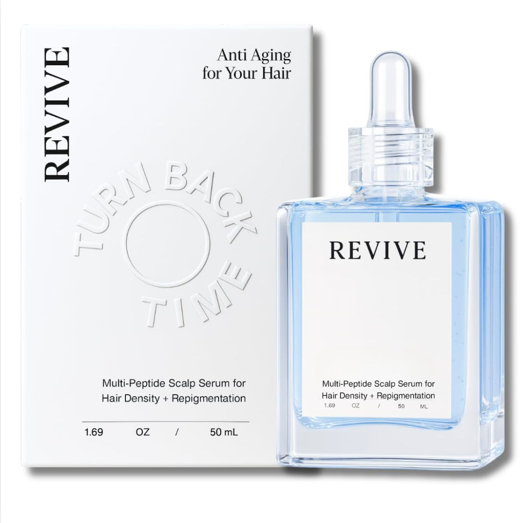 Generic REVIVE Anti Aging Hair Serum for Pigmentation & Growth Support – Copper Peptides (GHK-Cu) 50 ml