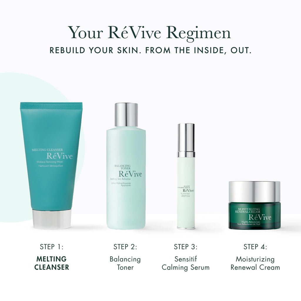 RéVive Melting Face Cleanser – Gel-to-Oil Makeup Remover with Olive, Macadamia & Jojoba Oil (100ml)