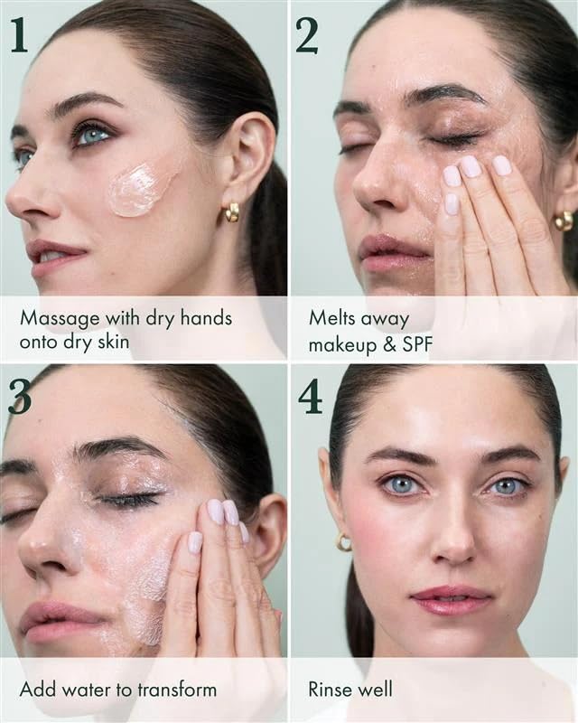 RéVive Melting Face Cleanser – Gel-to-Oil Makeup Remover with Olive, Macadamia & Jojoba Oil (100ml)