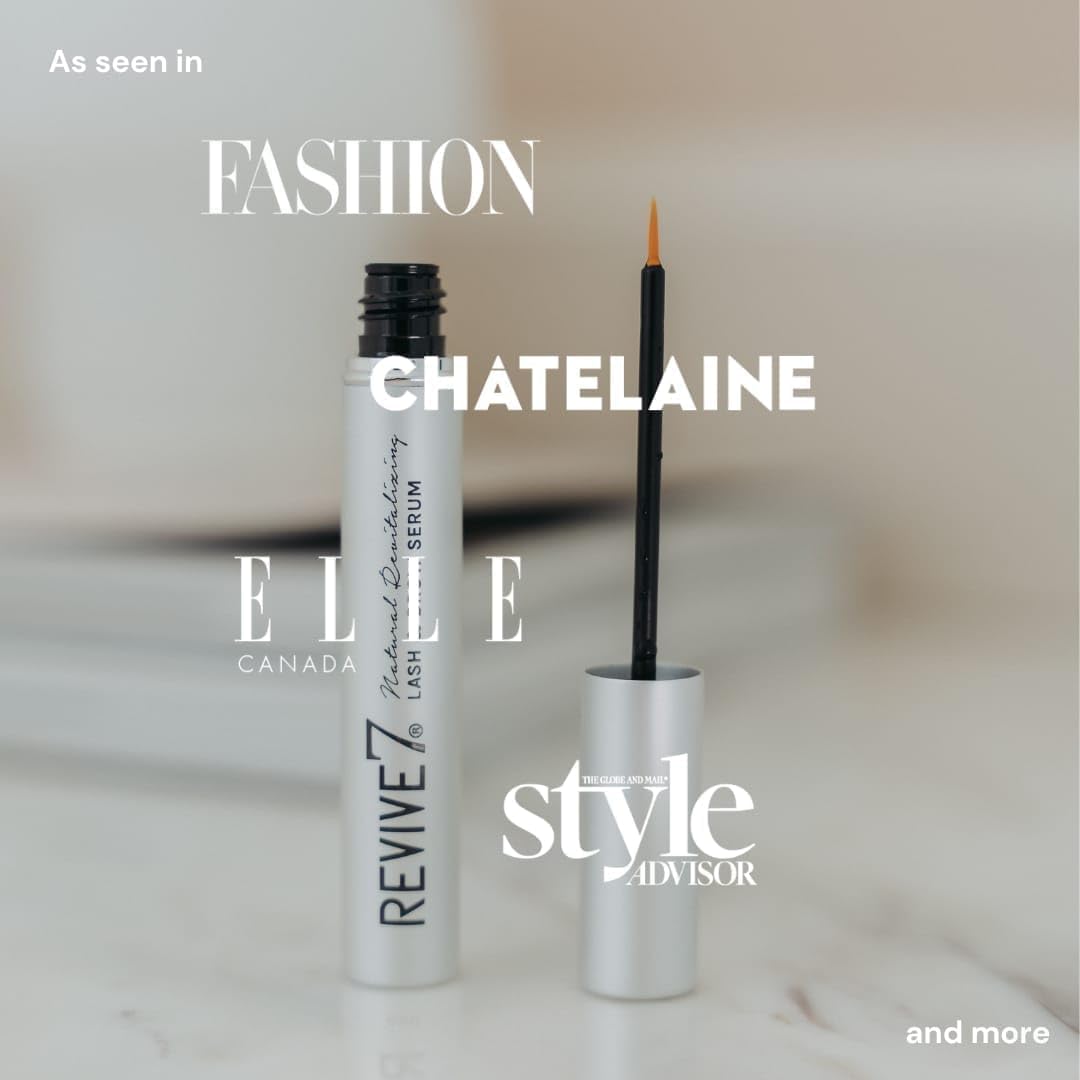 Revive7 Original Revitalizing Lash Serum for Thicker Lashes & Brows | Made in Canada (3 ml)