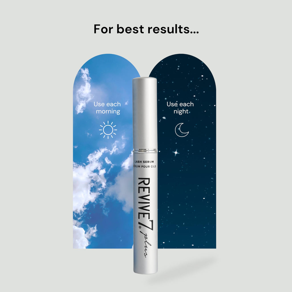 Revive7 Plus Lash Serum – Longer, Fuller Lashes & Defined Brows | Made in Canada (3 ml)
