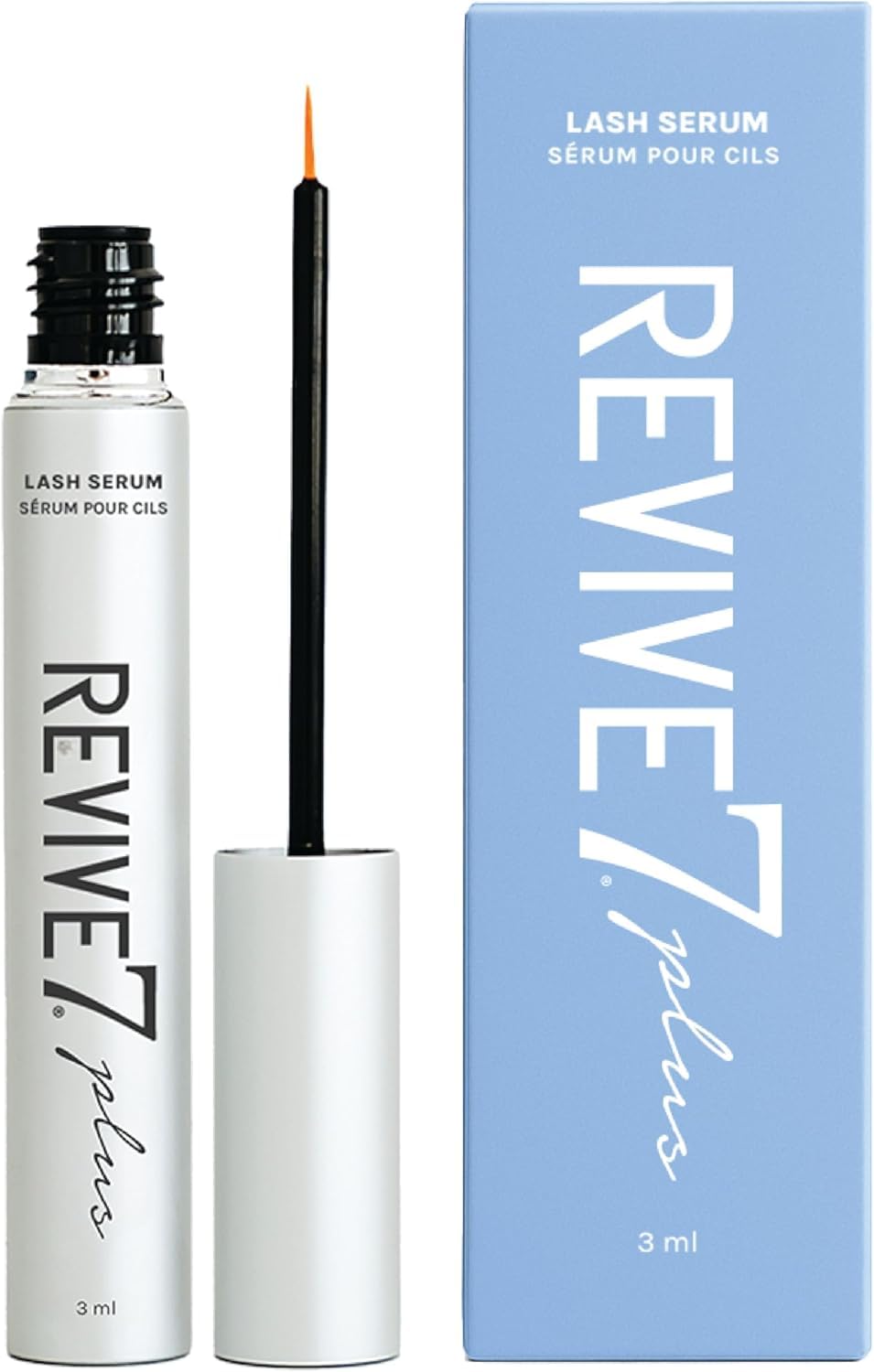 Revive7 Plus Lash Serum – Longer, Fuller Lashes & Defined Brows | Made in Canada (3 ml)
