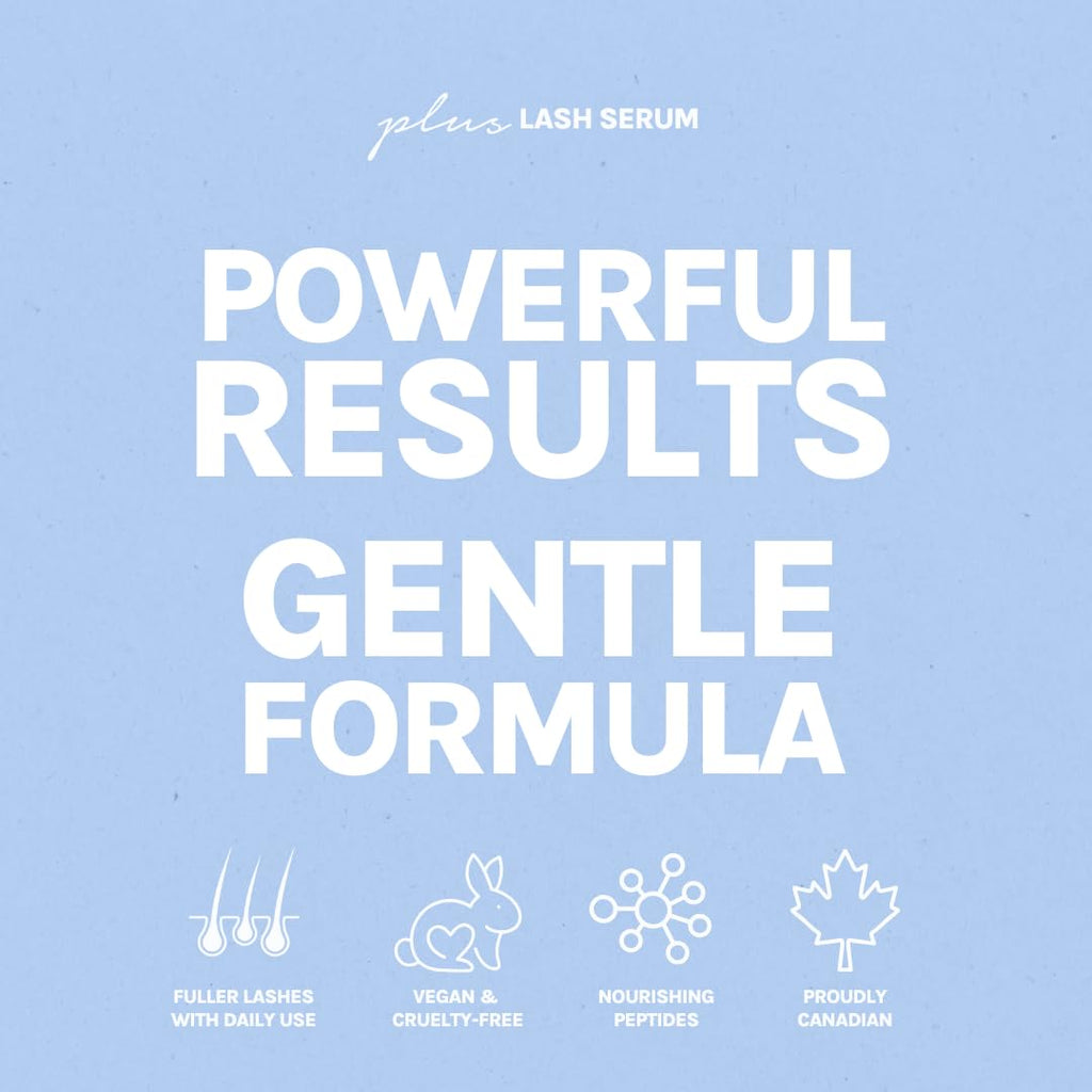 Revive7 Plus Lash Serum – Longer, Fuller Lashes & Defined Brows | Made in Canada (3 ml)