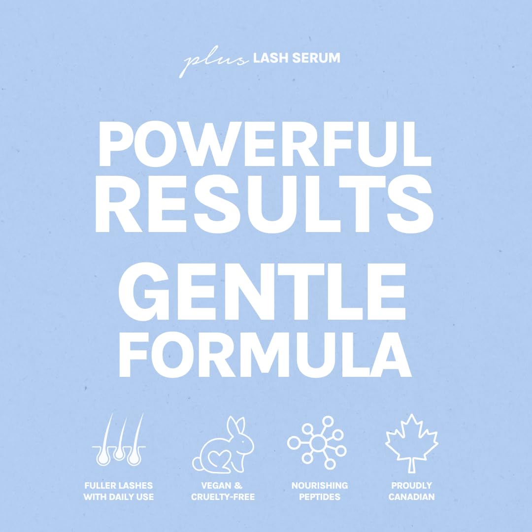 Revive7 Plus Lash Serum – Longer, Fuller Lashes & Defined Brows | Made in Canada (3 ml)