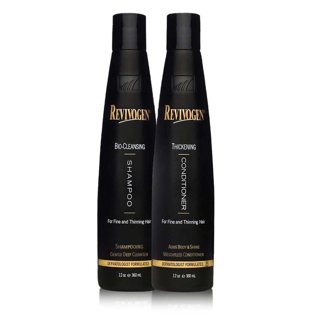 Revivogen MD Bio-Cleansing Shampoo & Thickening Conditioner for Thinning Hair