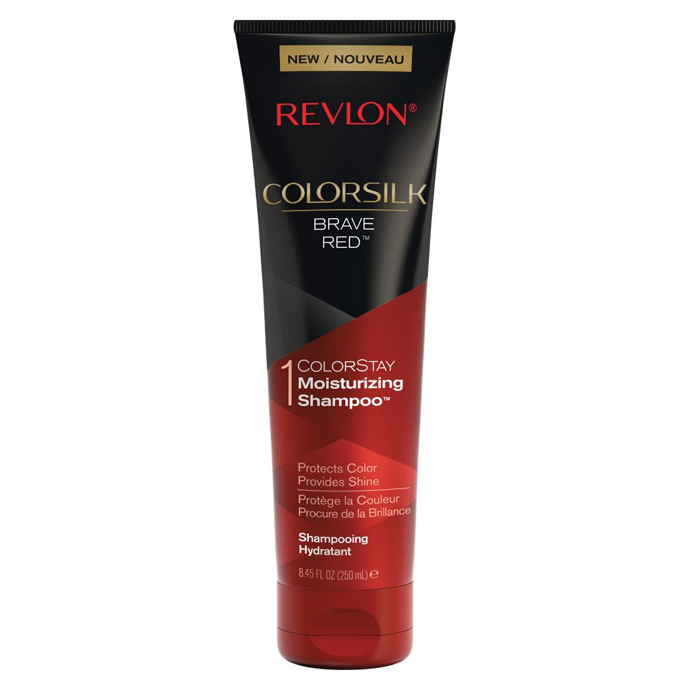 REVLON Colorsilk Care Shampoo Red – Color Care & Shine, 8.45 oz