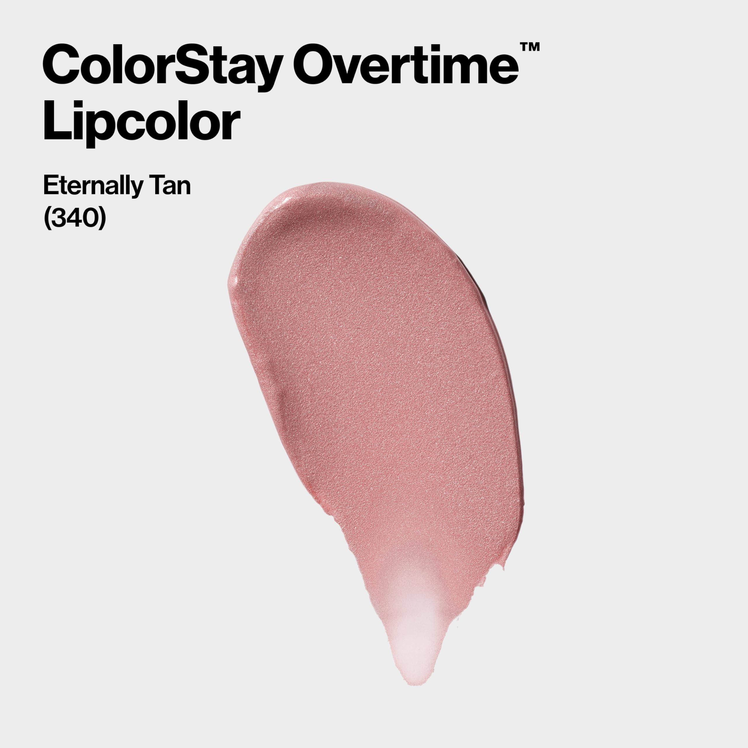 Revlon ColorStay Overtime Lipcolor + Clear Gloss in 340 Eternally Tan
