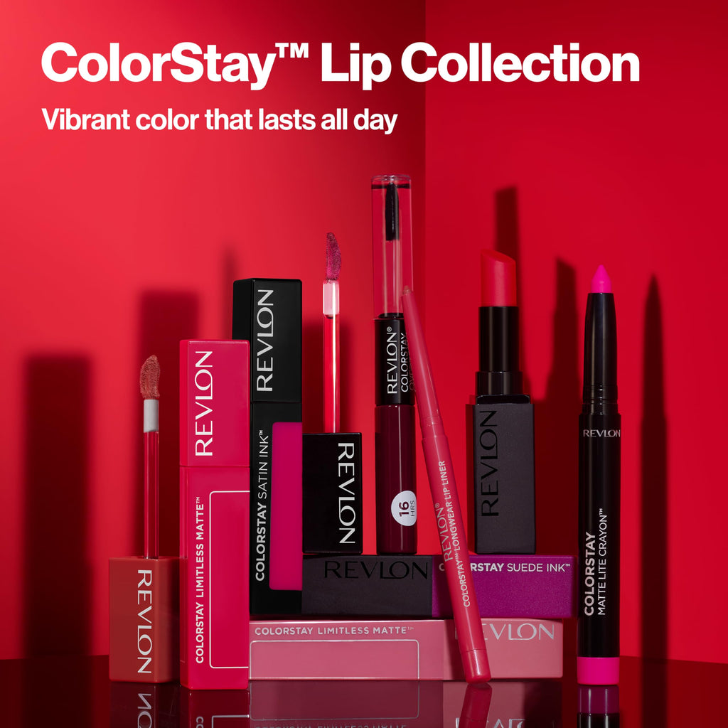 Revlon ColorStay Overtime Lipcolor + Clear Gloss in 340 Eternally Tan