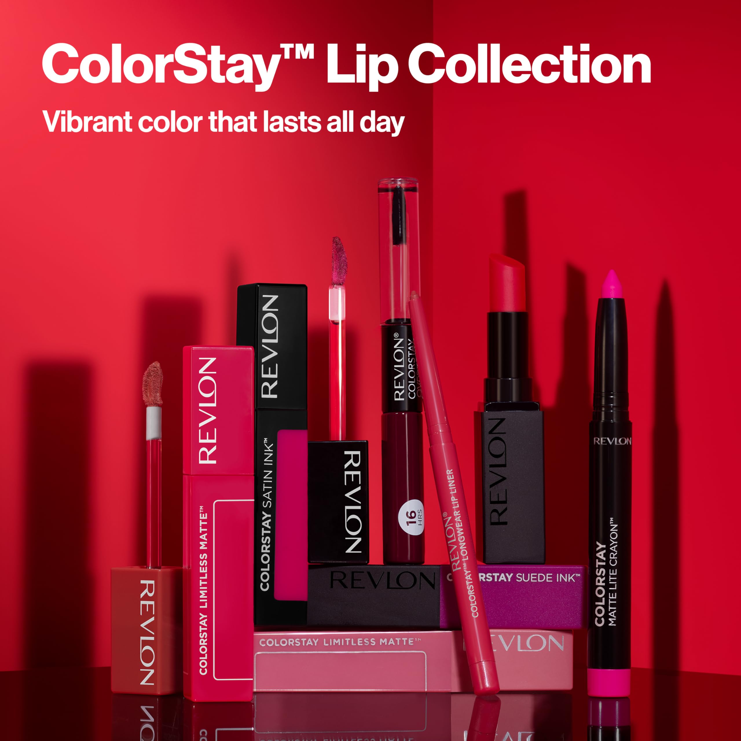 Revlon ColorStay Overtime Lipcolor + Clear Gloss in 340 Eternally Tan