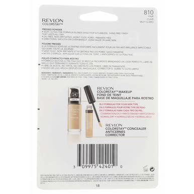 Revlon ColorStay Pressed Powder with SoftFlex – Fair 810 (Pack of 2)