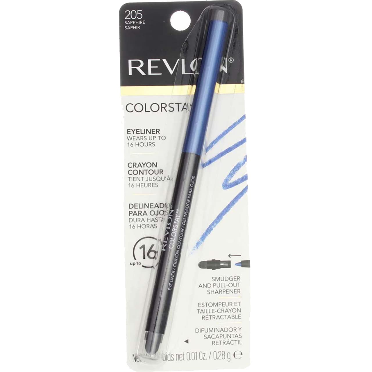 Revlon ColorStay Project Rome Eye Liner Sapphire – 0.08 oz / 2.5 ml