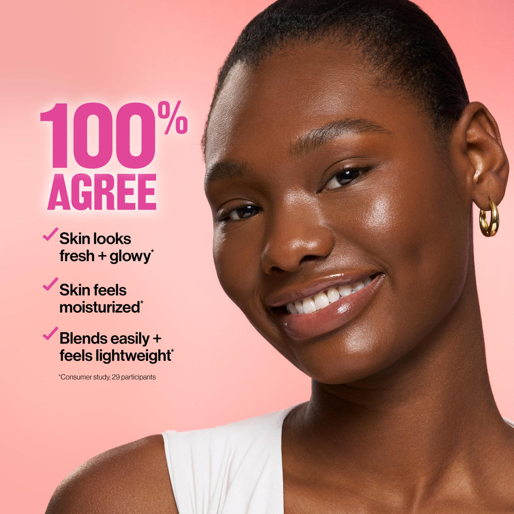Revlon Glimmer Tinted Moisturizer Stick — Lightweight, Hydrating Glow Foundation (100) | 0.31 oz
