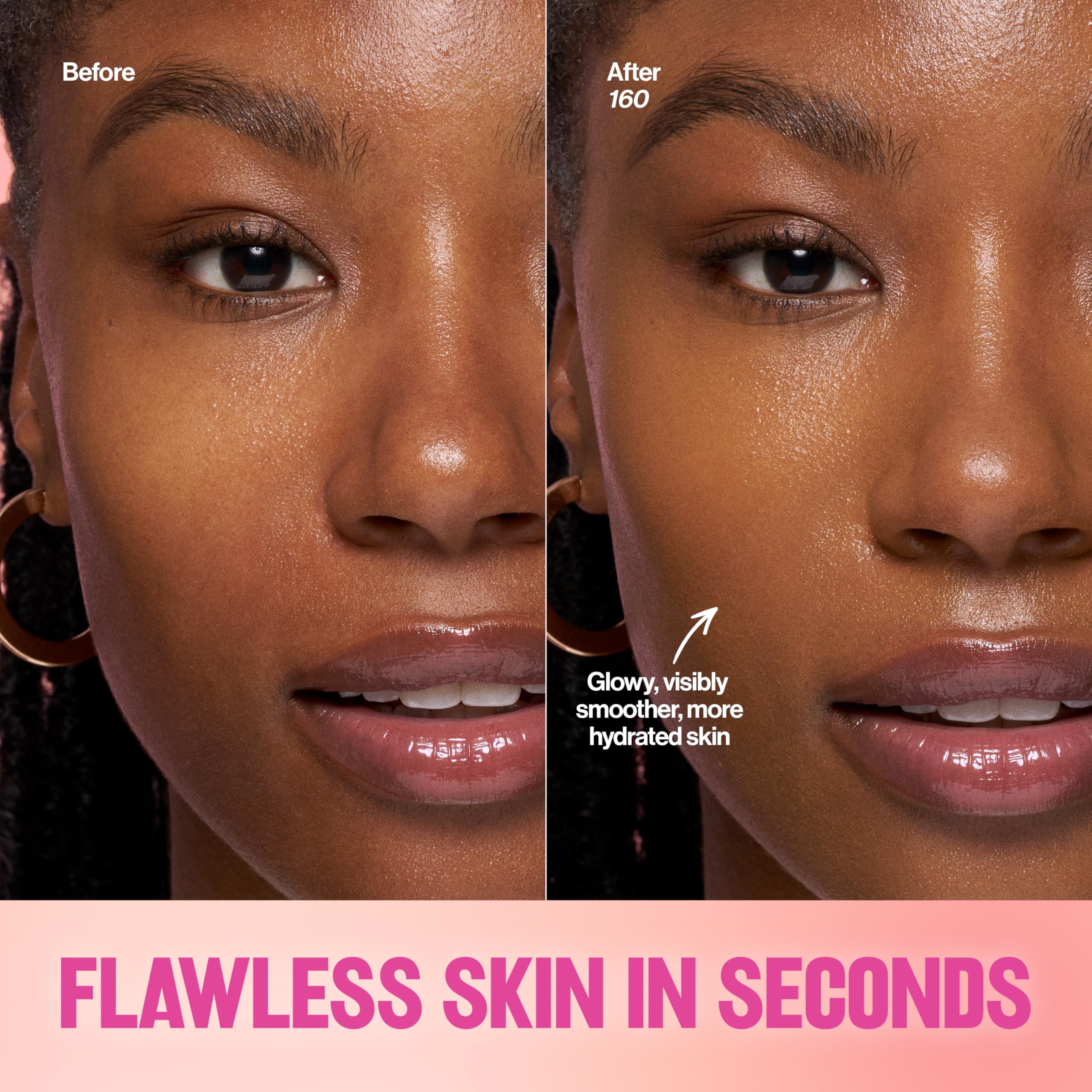 Revlon Glimmer Tinted Moisturizer Stick — Lightweight, Hydrating Glow Foundation (100) | 0.31 oz