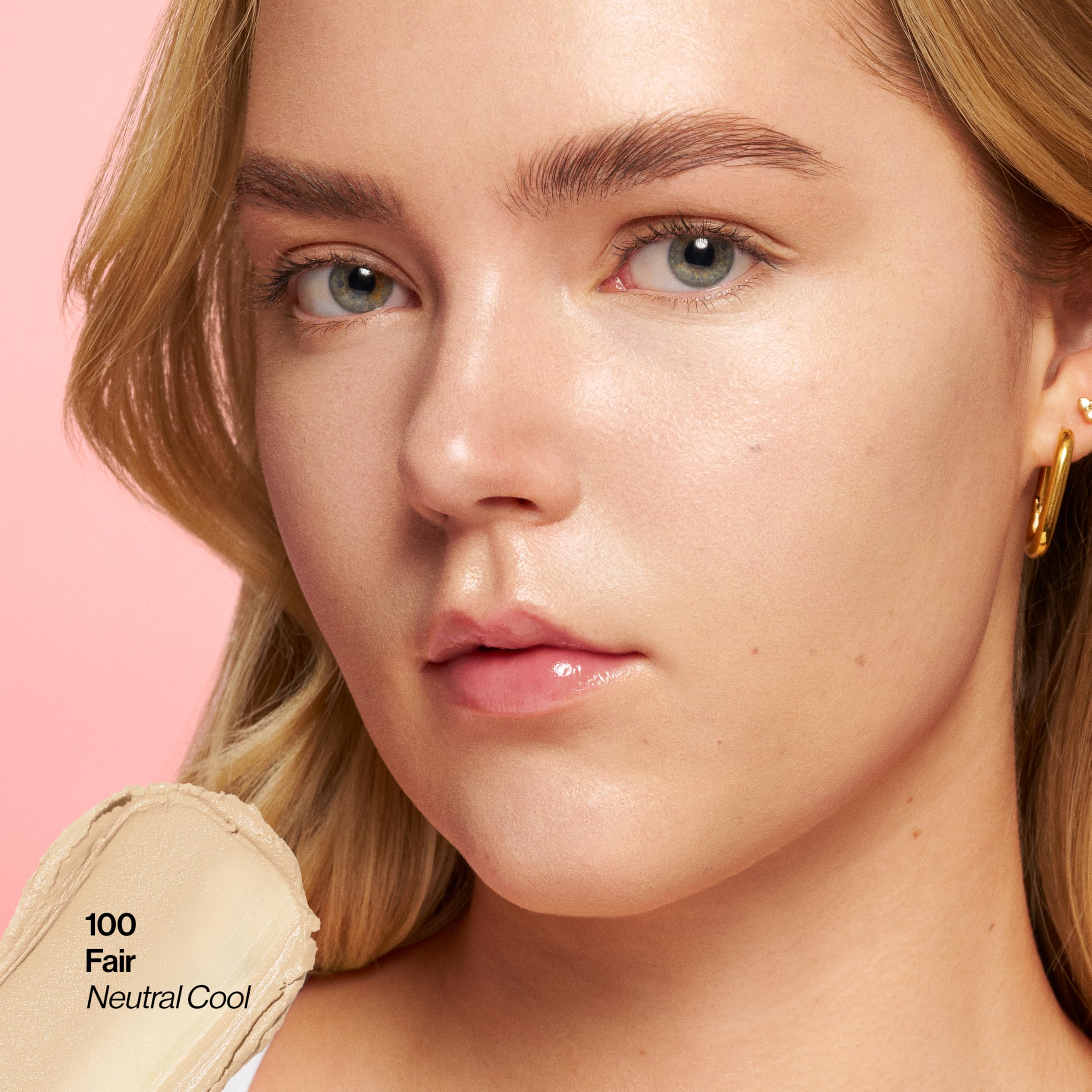 Revlon Glimmer Tinted Moisturizer Stick — Lightweight, Hydrating Glow Foundation (100) | 0.31 oz