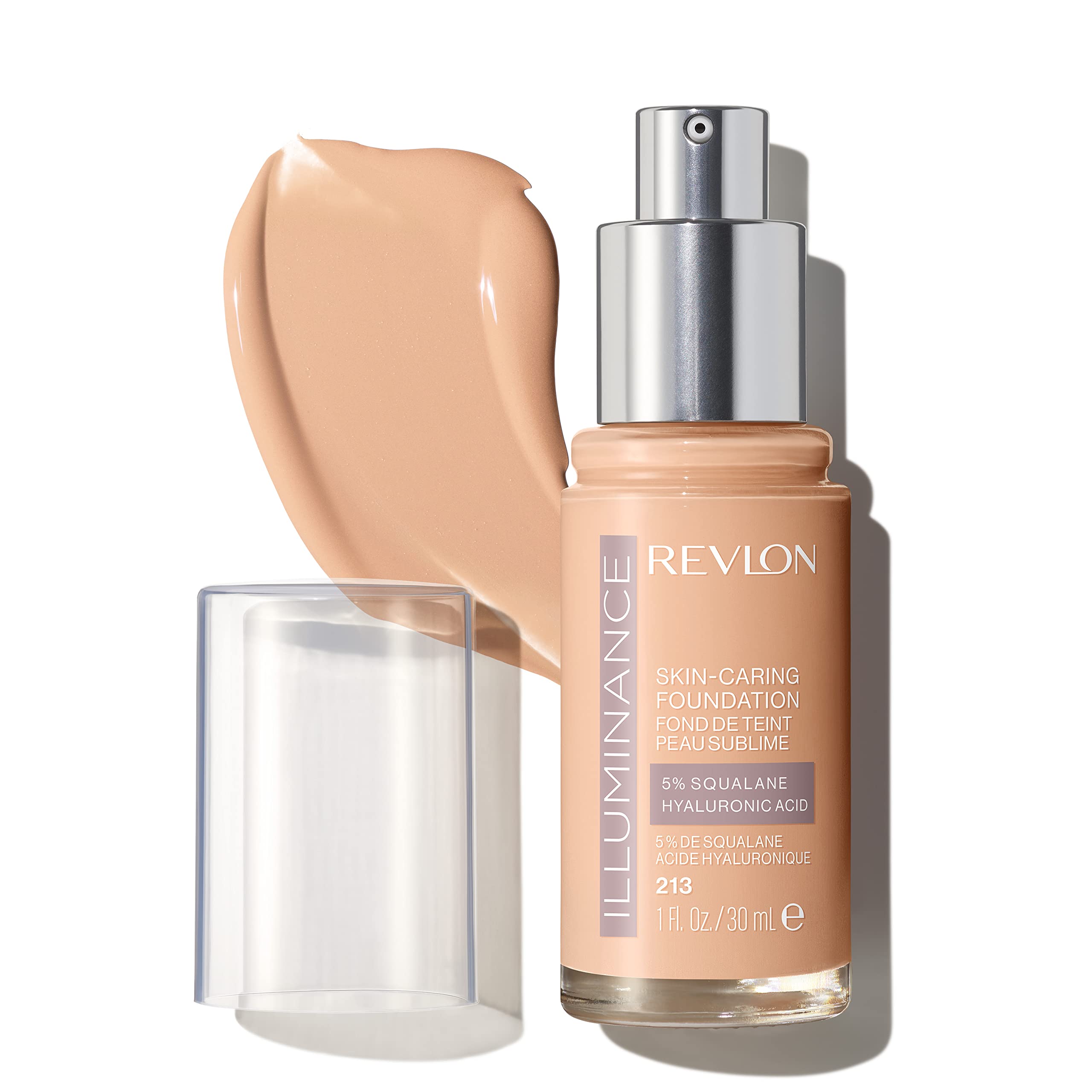 Revlon Illuminance Skin-Caring Foundation 213 Light Natural – Hyaluronic Acid Hydration