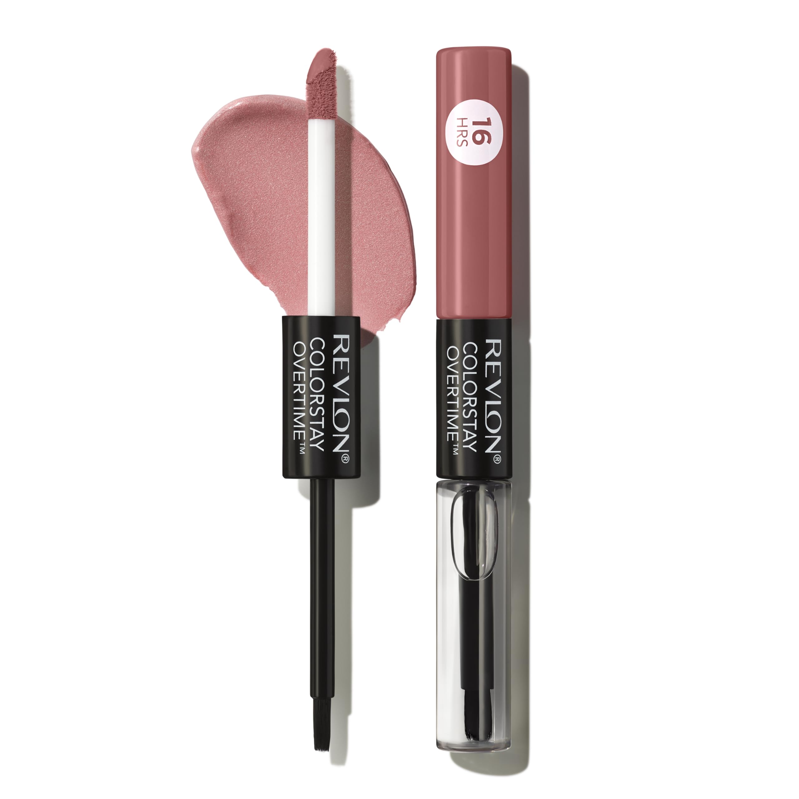 Revlon ColorStay Overtime Lipcolor + Clear Gloss in 340 Eternally Tan