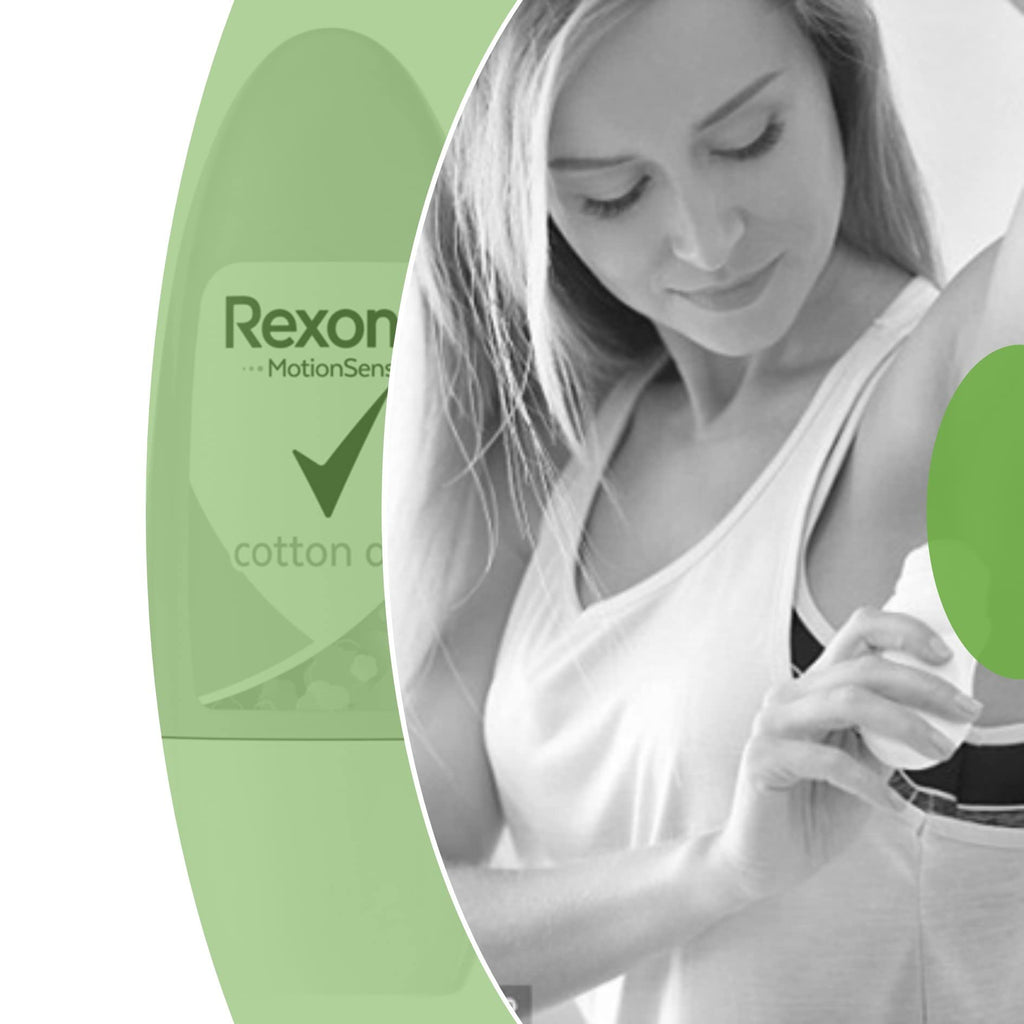Rexona Women Cotton Dry Roll-On — Ultra-Dry Protection with Motionsense