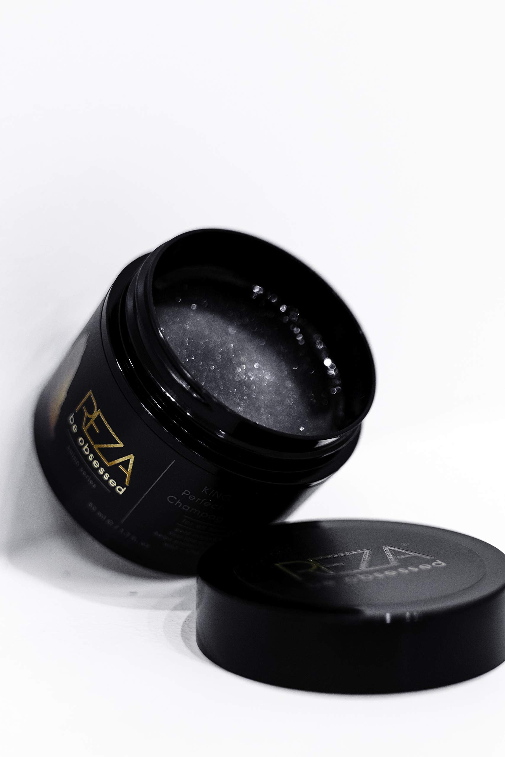 Reza King of Wax – Luxury Hair Styling Cream for Men, 1.7 oz x 2, Sulfate & Paraben Free